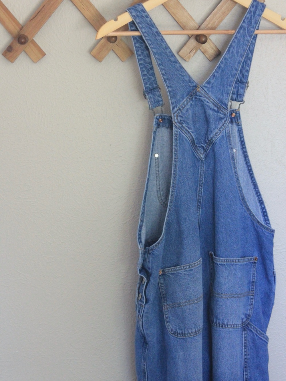 Old Navy Blue Denim Women’s Overalls - Picture 1 of 3
